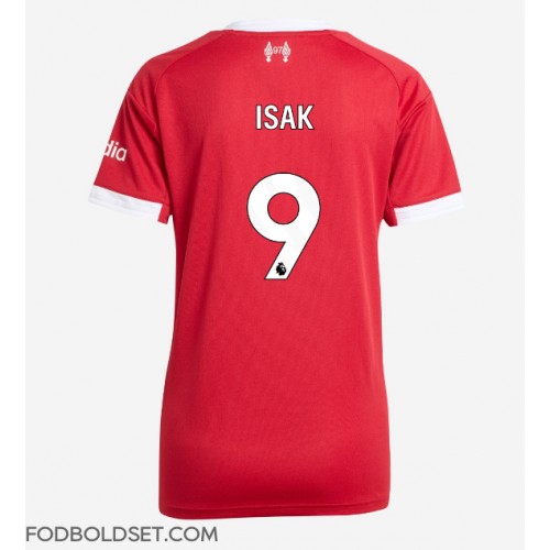 Liverpool Alexander Isak #9 Hjemmebanetrøje Dame 2025-26 Kortærmet